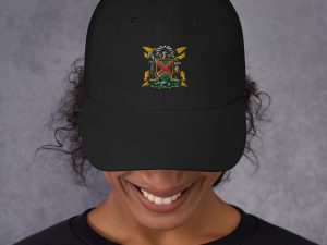 Jamaica Pride Classic Dad Hat - Black