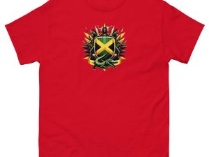 Jamaica Pride Mens Classic Tee - Red