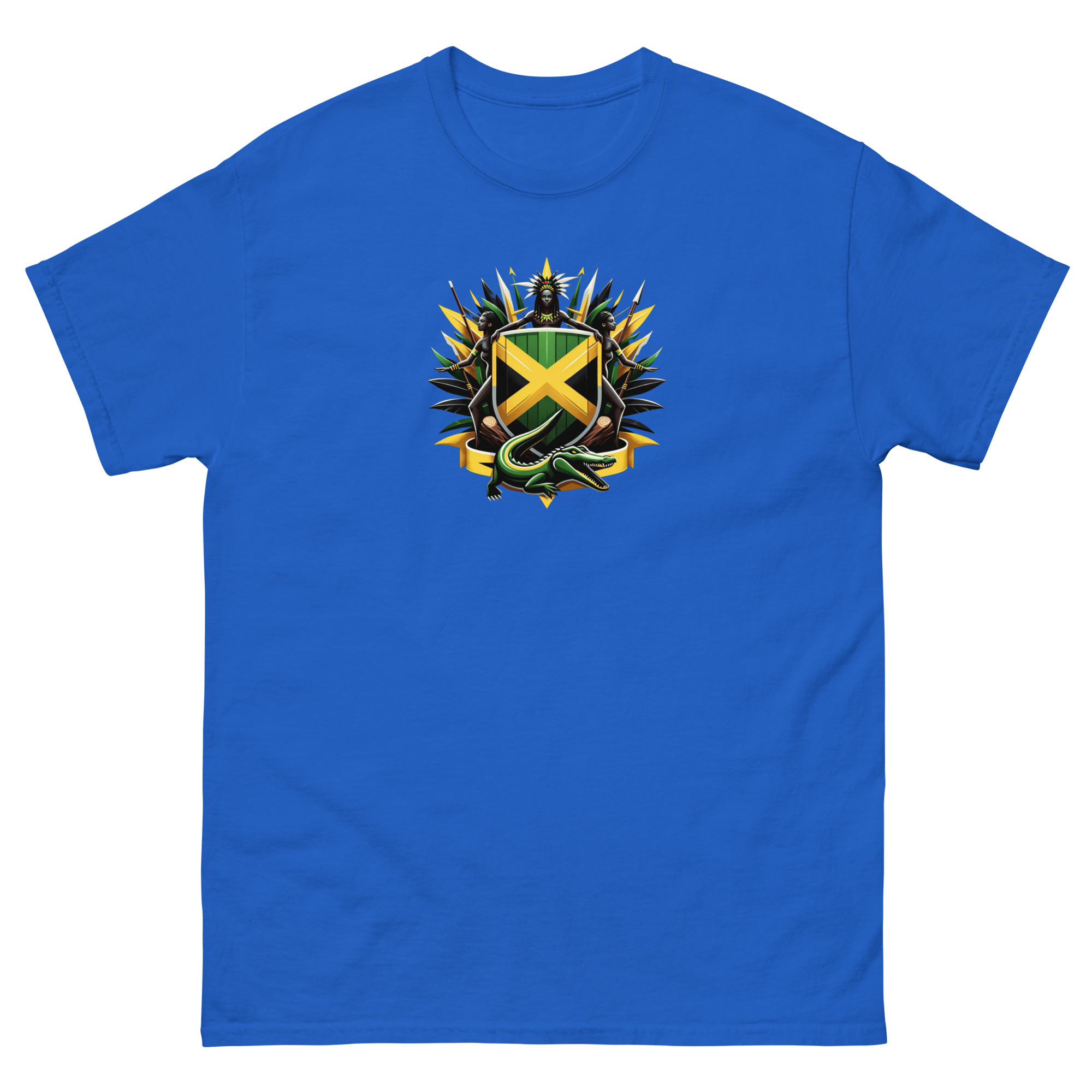 Jamaica Pride Mens Classic Tee - Red - Image 4