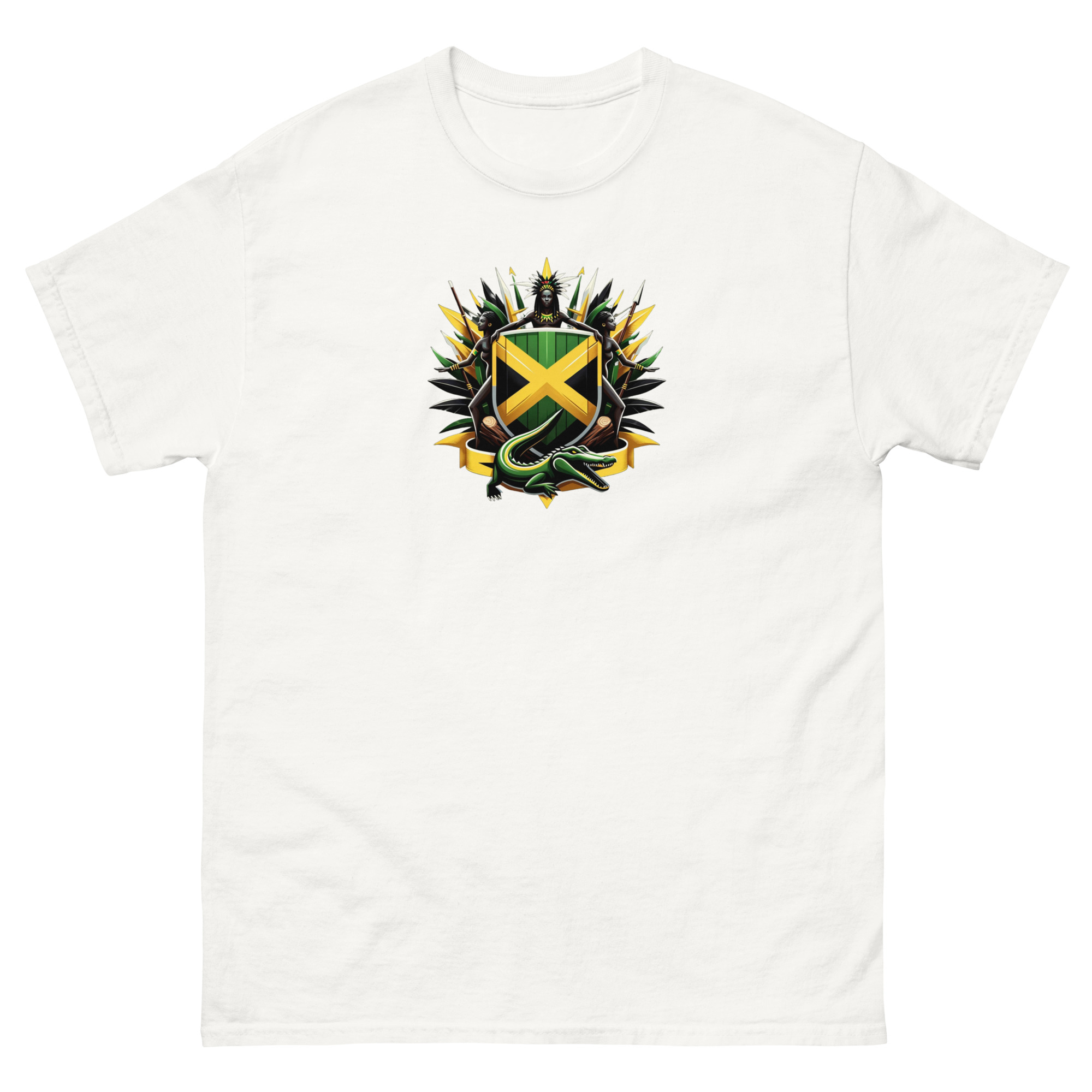 Jamaica Pride Mens Classic Tee - Red - Image 10