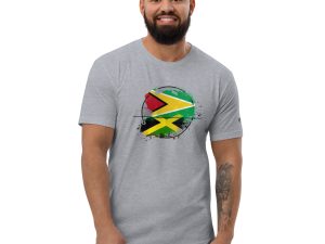 Caribbean Pride Mens Fitted T-Shirt - Grey
