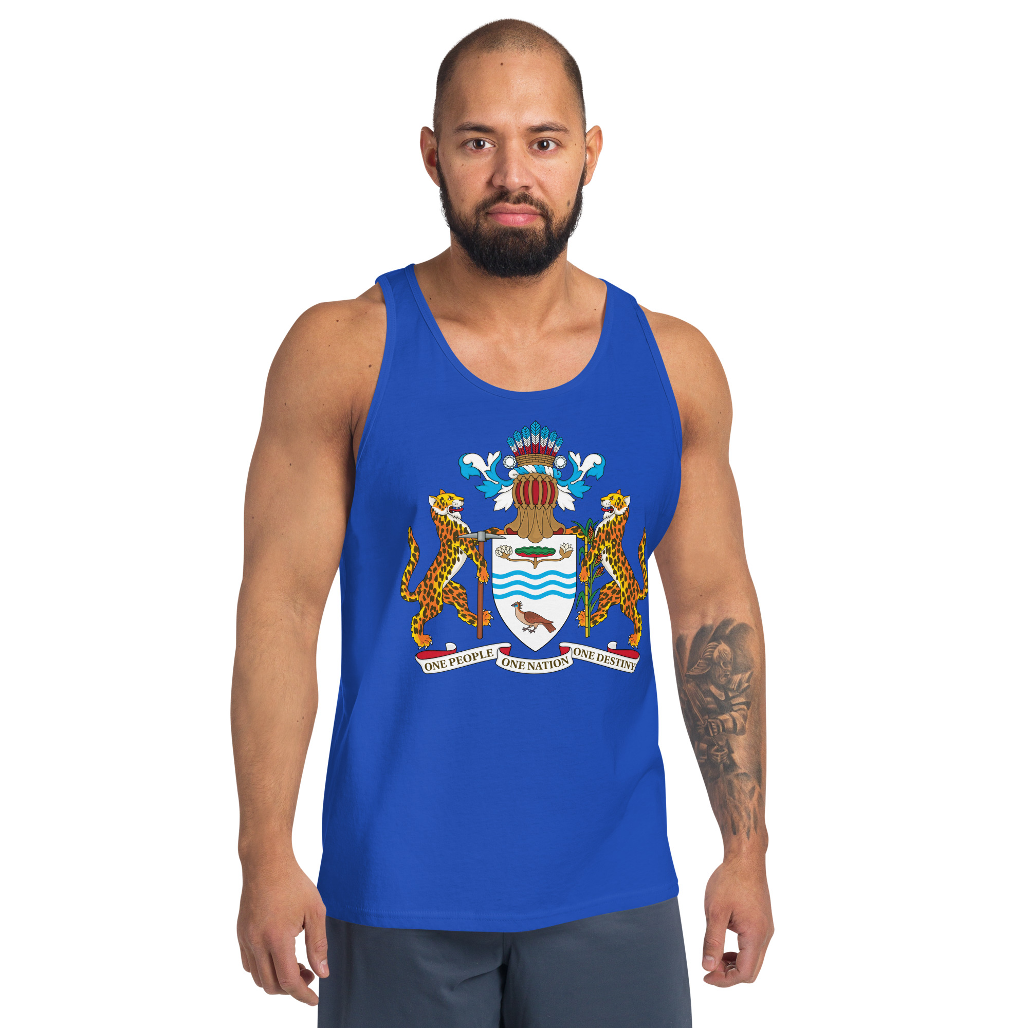 Guyana Pride T-Shirt - Red - Image 3