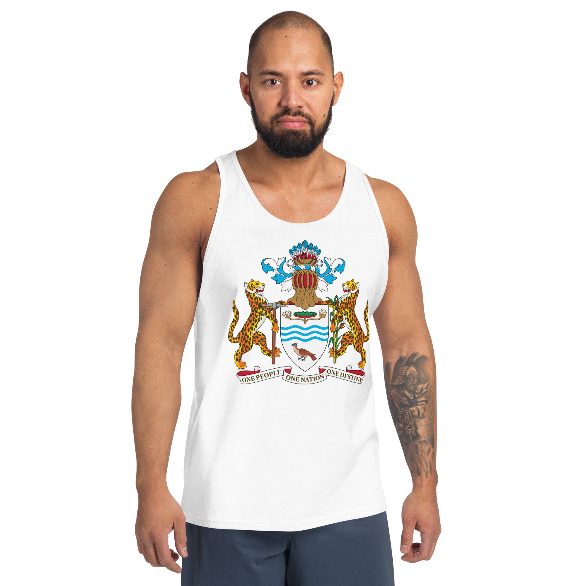 Guyana Pride T-Shirt - Red - Image 4