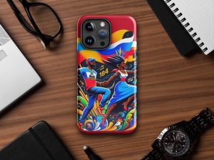 Haiti Pride iPhone Tough Case