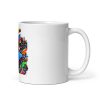 Haiti Pride white glossy coffee mug, 20oz, handle on the right