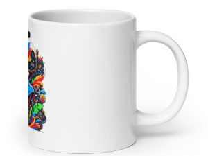 Haiti Pride White Glossy Mug - White 20oz