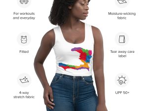 Haiti Pride Crop Top | ICH Collection