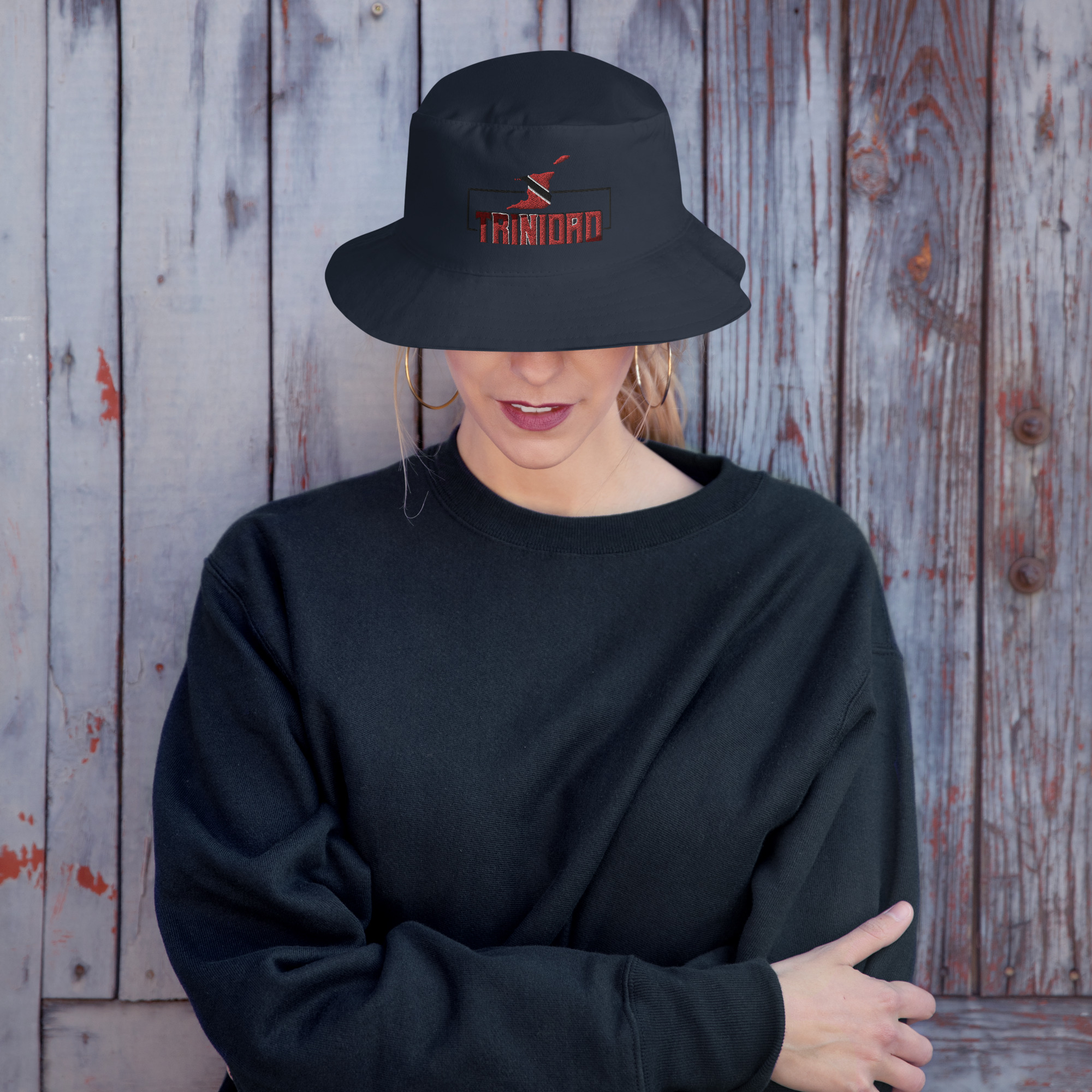 Trinidad and Tobago Pride Hat - Black - Image 2