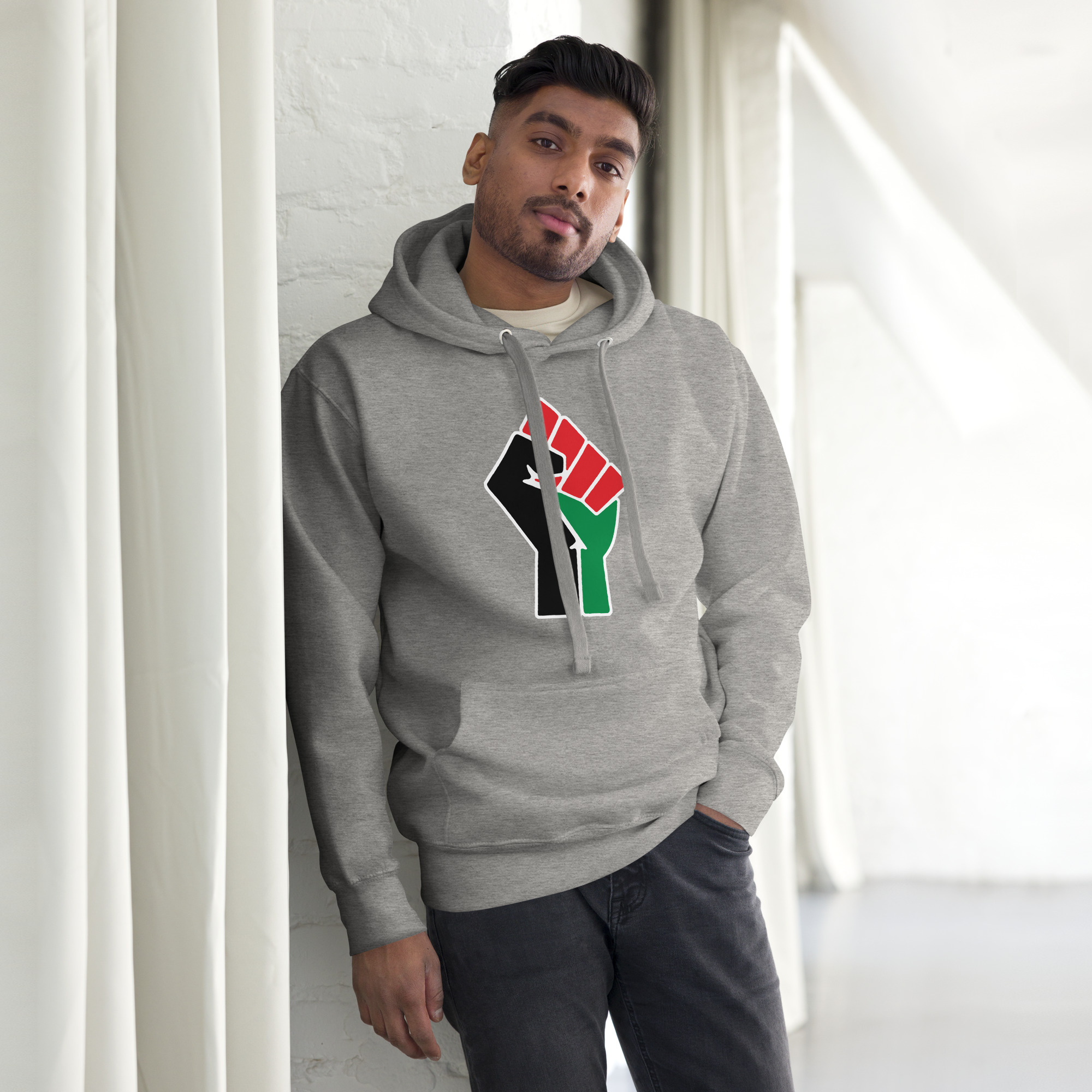 Cuba Pride Unisex Premium Hoodie - Black - Image 5