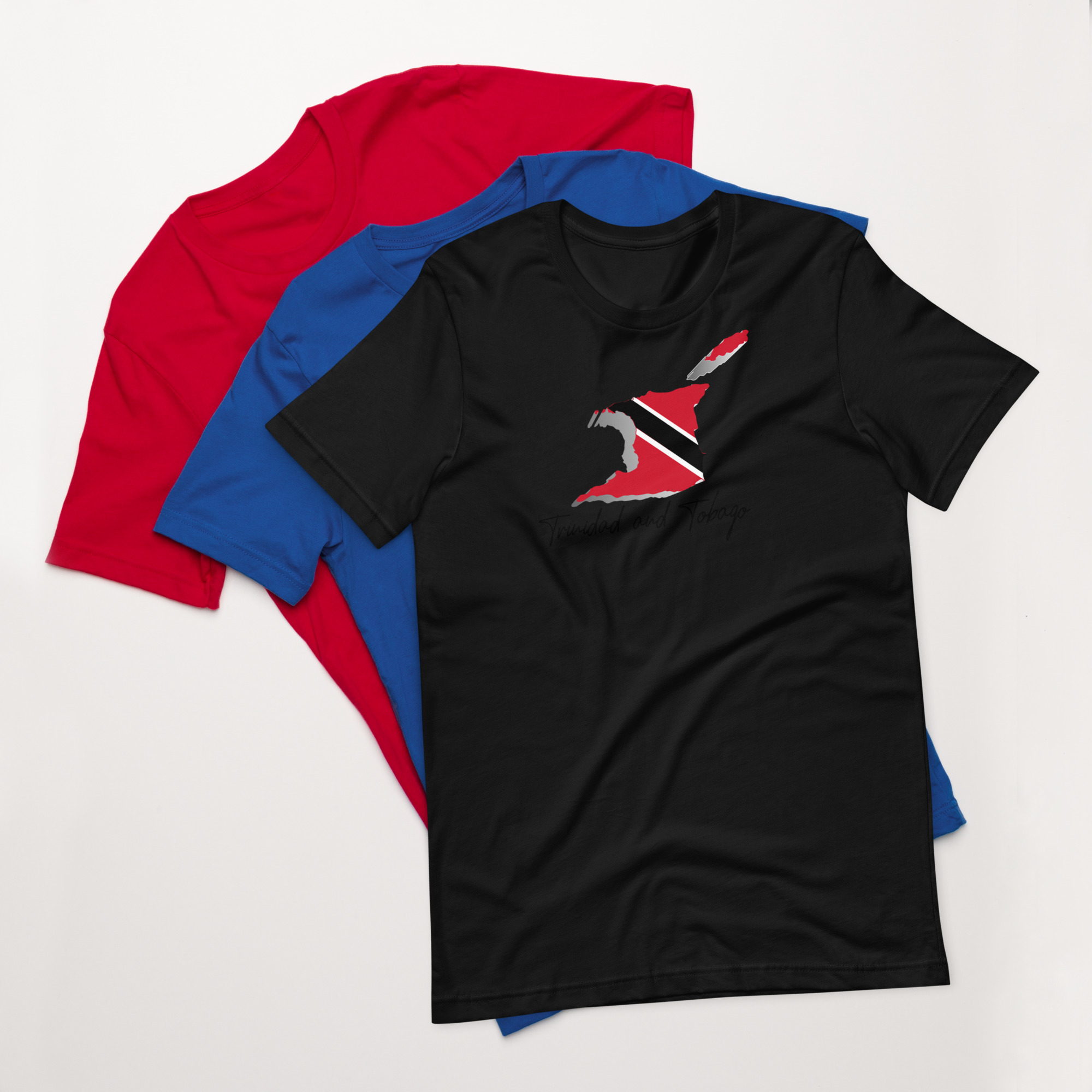Trinidad and Tobago Pride Unisex Staple T-Shirt - Black - Image 2