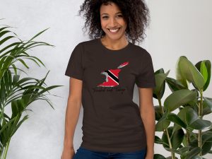 Trinidad and Tobago Pride Unisex Staple T-Shirt - Brown