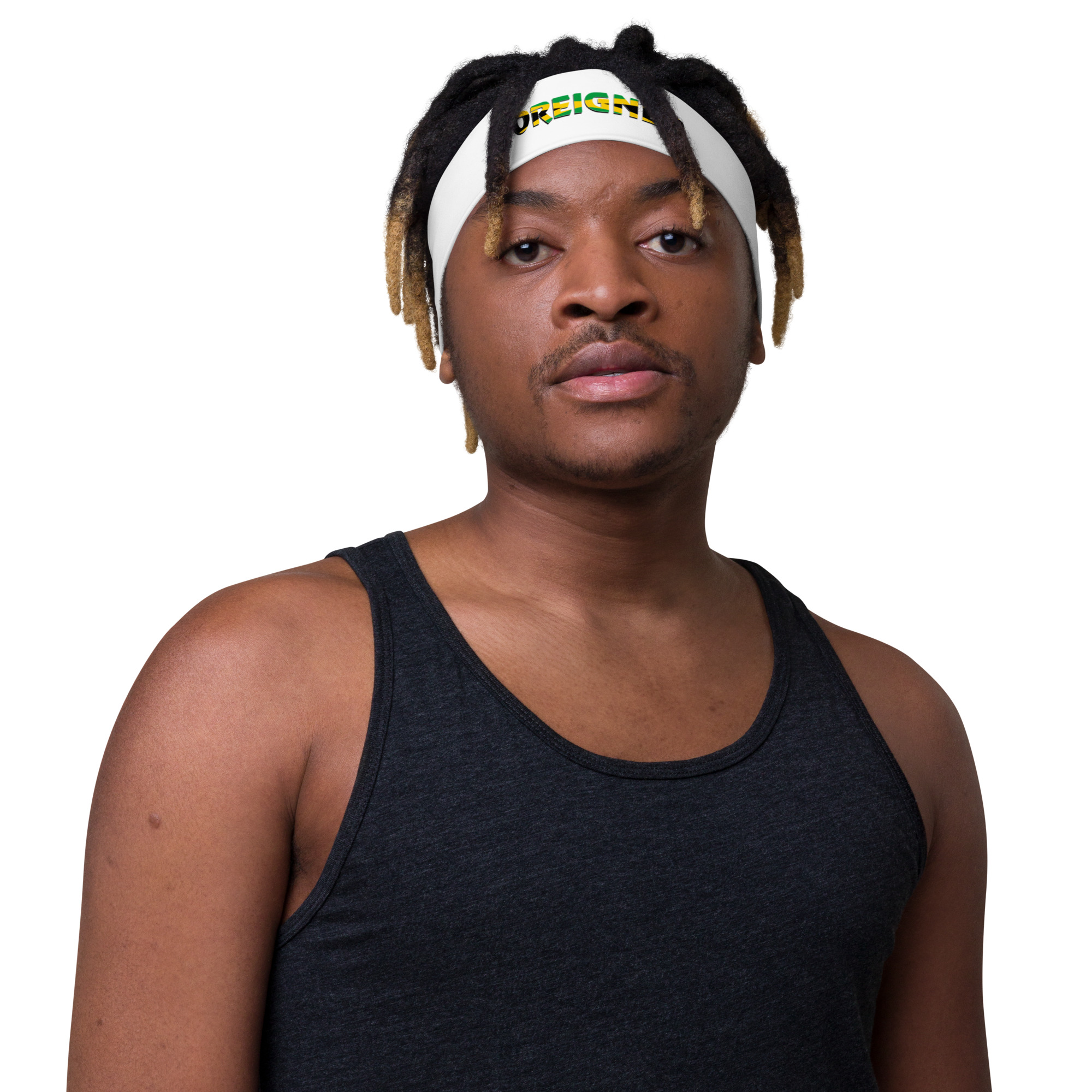 Jamaica Pride Headband - White