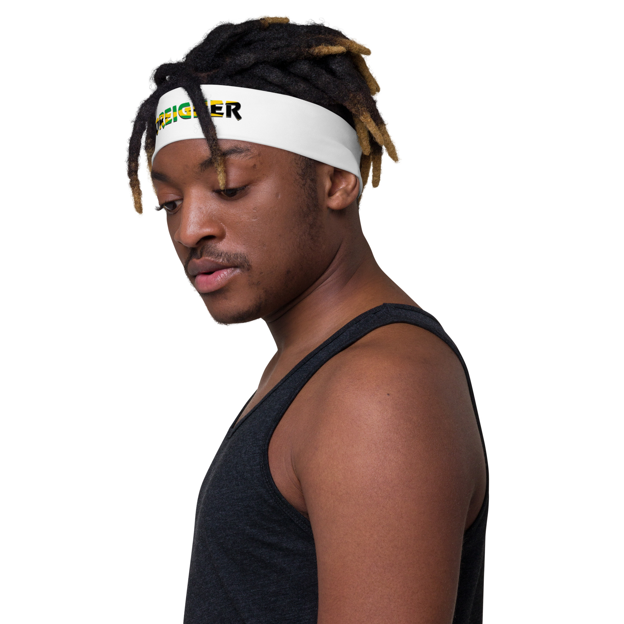 Jamaica Pride Headband - White - Image 3