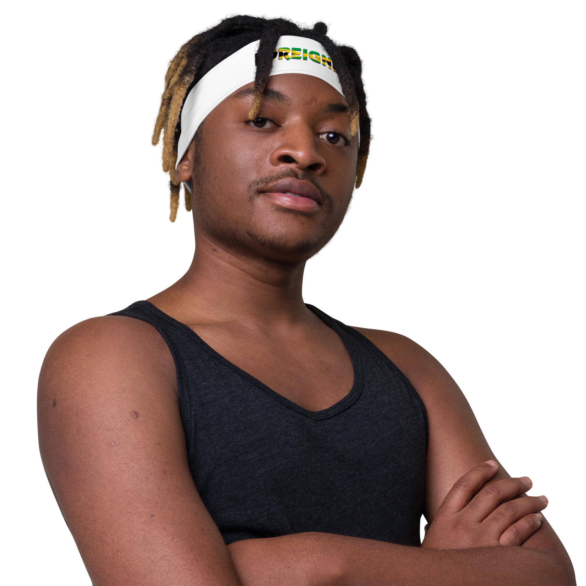 Jamaica Pride Headband - White - Image 4