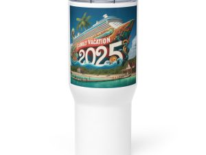 Aruba Pride Travel Mug - White 25oz
