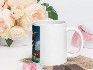 Bahamas Pride White Glossy Mug - White 20oz