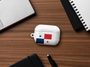 Caribbean Pride AirPods Case - White