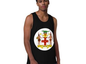 Jamaica Pride Mens Premium Tank Top - Black