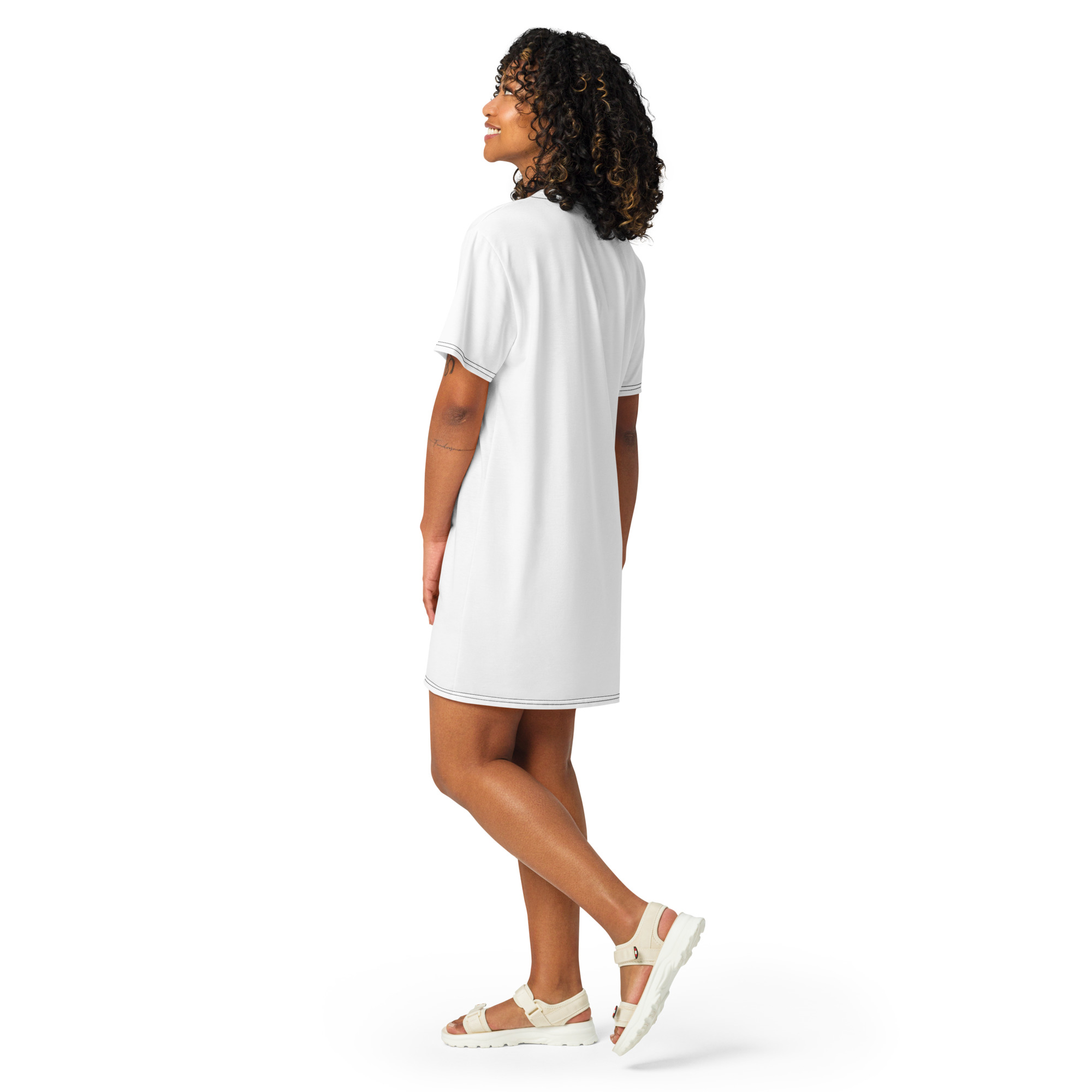 Iheart Haiti T-shirt dress - Image 2