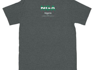 iSPADE Nigeria Statement Short-Sleeve Unisex T-Shirt