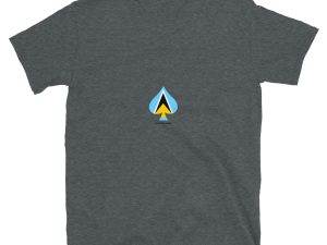 iSPADE Saint Lucia Short-Sleeve Unisex T-Shirt