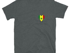 iHEART Senegal Short-Sleeve Unisex T-Shirt