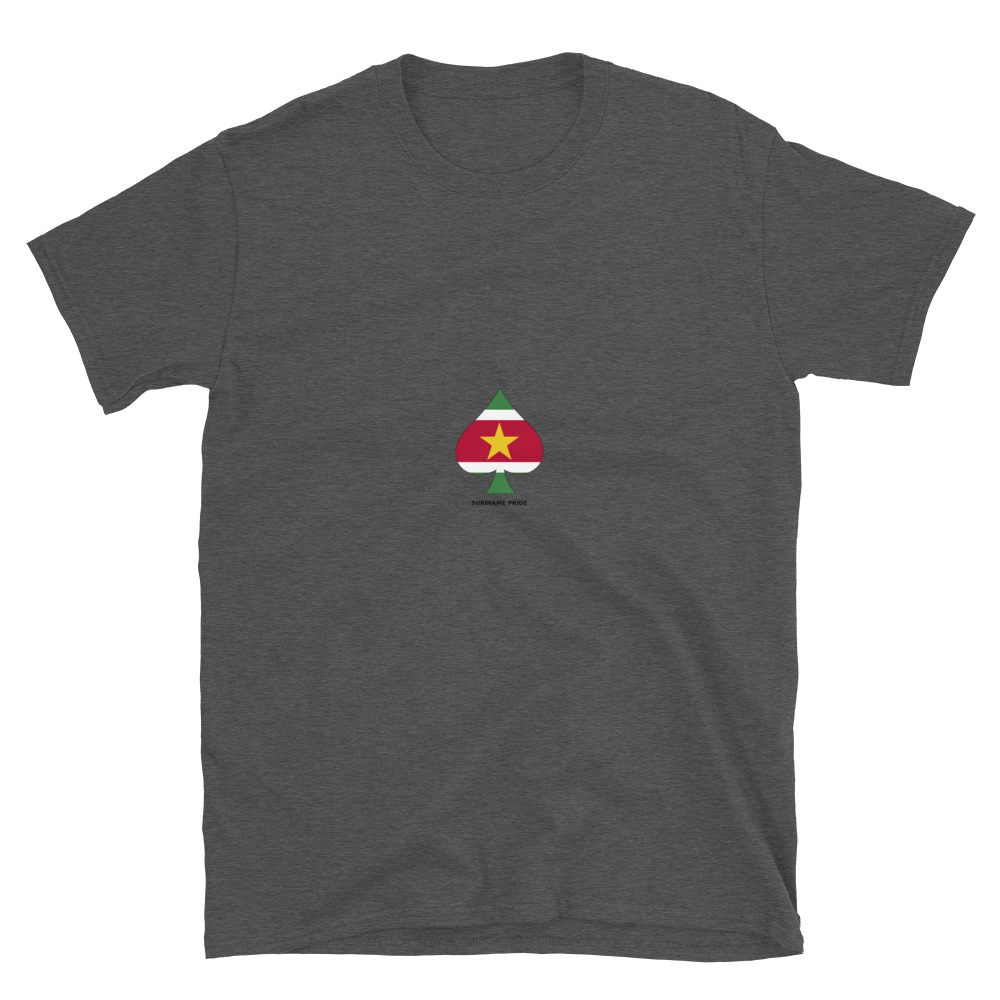 iSPADE Suriname Statement Short-Sleeve Unisex T-Shirt - Image 4