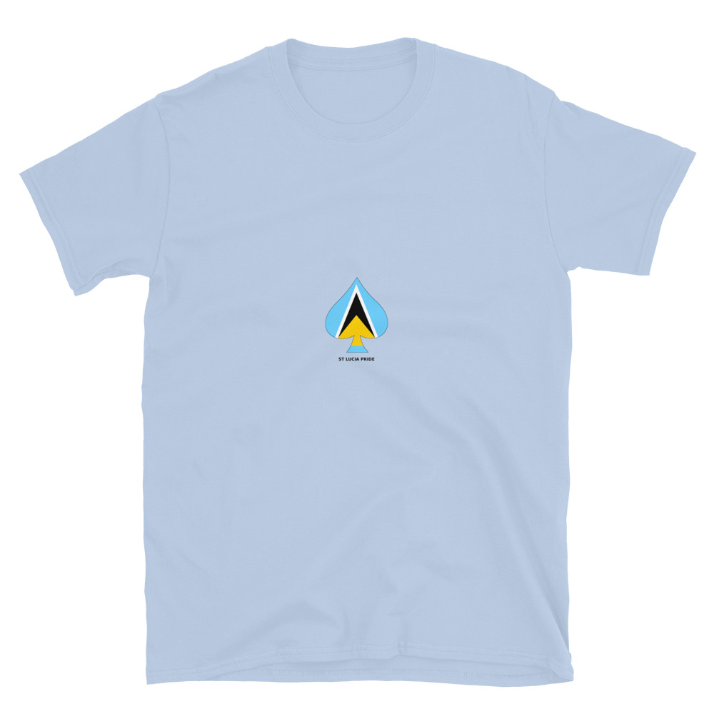 iSPADE Saint Lucia Short-Sleeve Unisex T-Shirt - Image 5