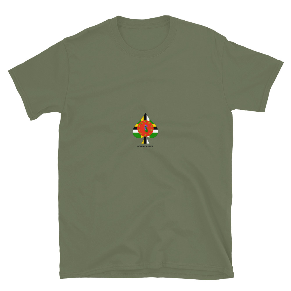 iSPADE Dominica Short-Sleeve Unisex T-Shirt - Image 3