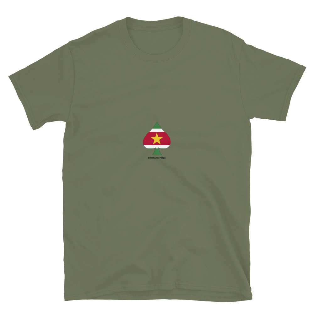 iSPADE Suriname Statement Short-Sleeve Unisex T-Shirt - Image 6