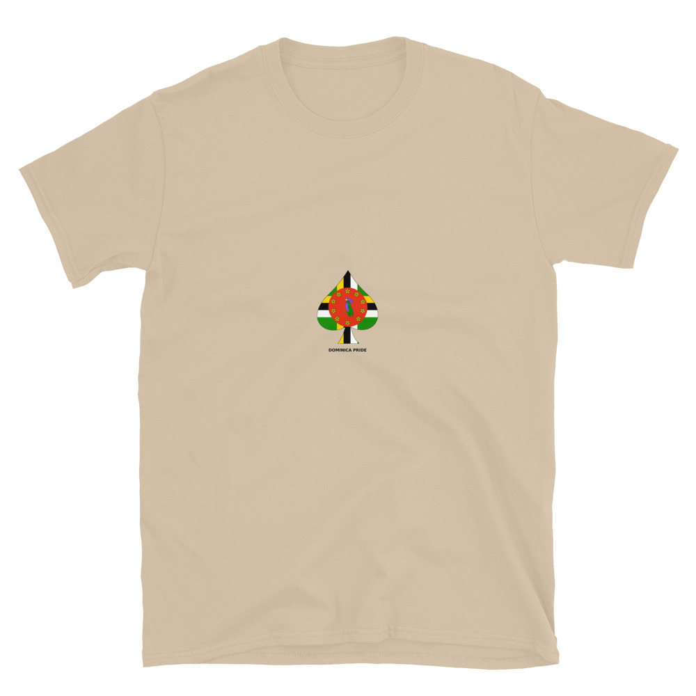 iSPADE Dominica Short-Sleeve Unisex T-Shirt - Image 4