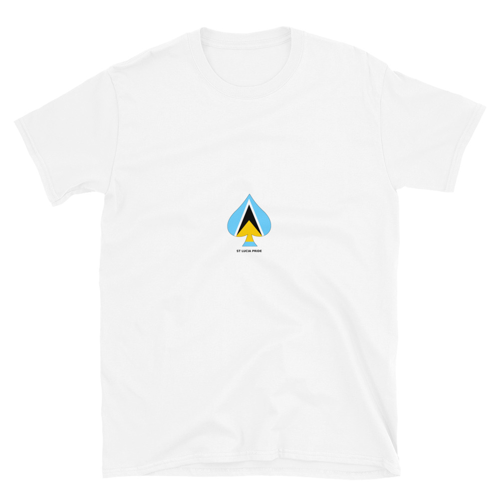 iSPADE Saint Lucia Statement Short-Sleeve Unisex T-Shirt - Image 14